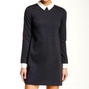 Cynthia Steffe black dress professional with white collar